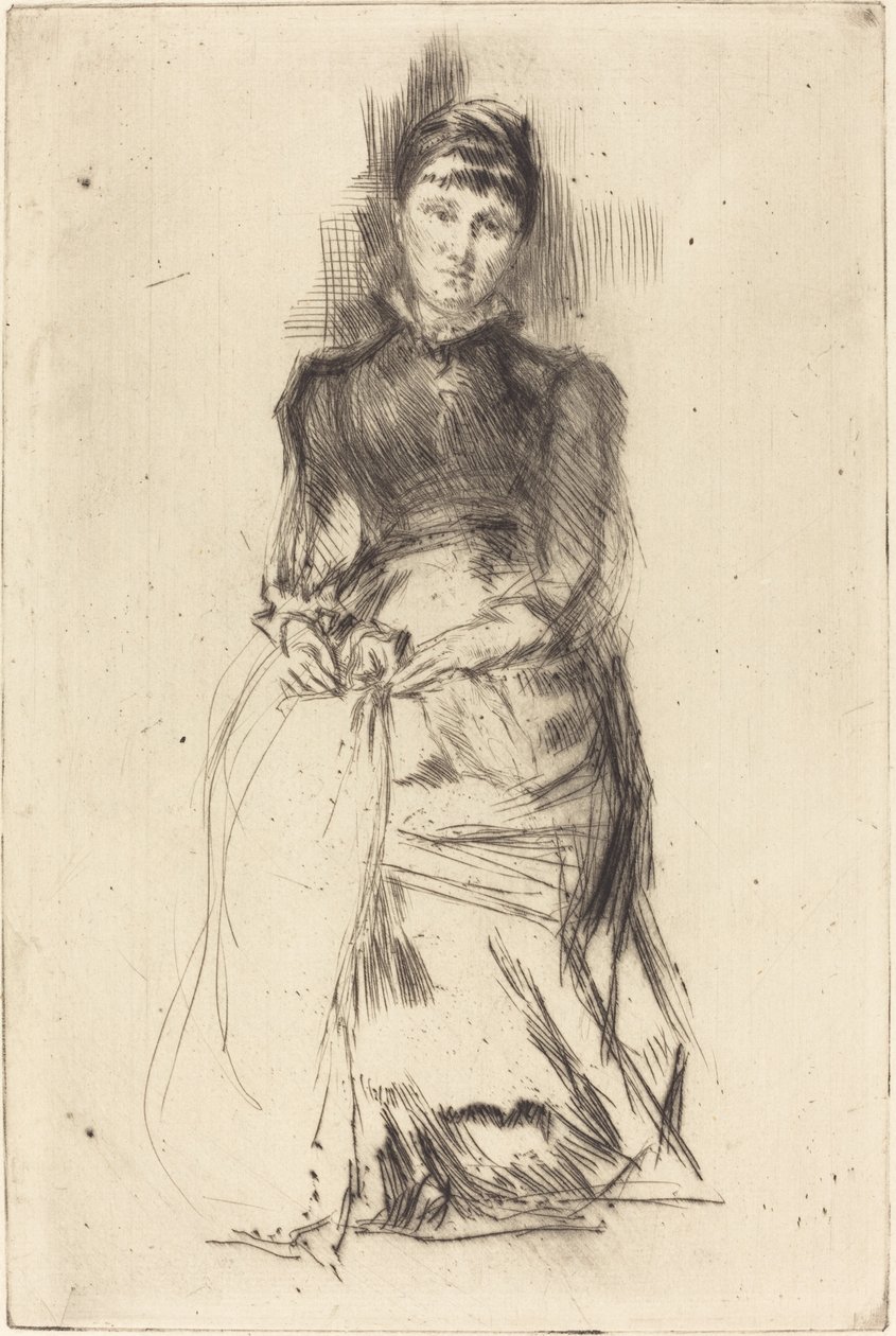 Agnes av James Abbott McNeill Whistler