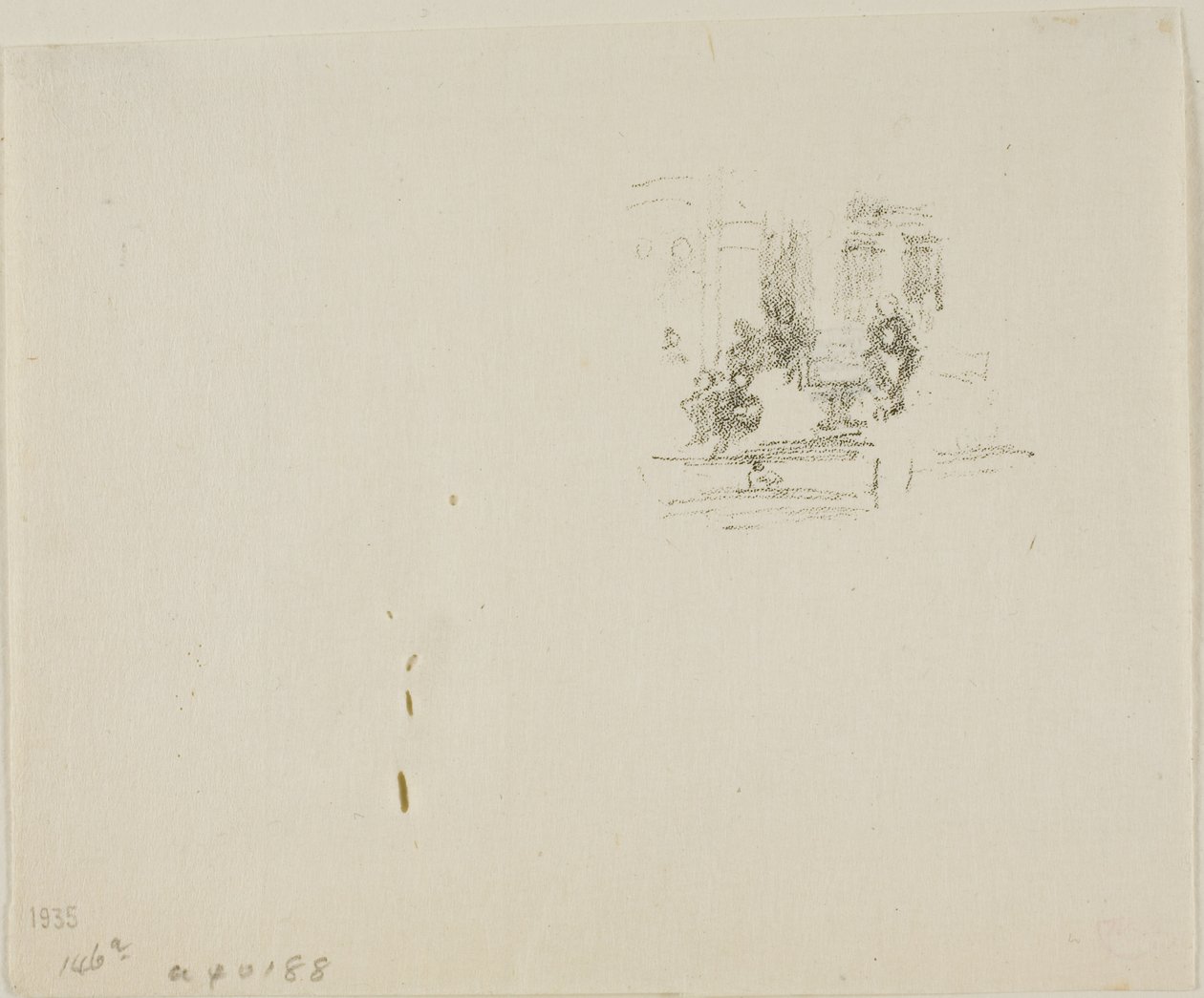 En interiör av James Abbott McNeill Whistler
