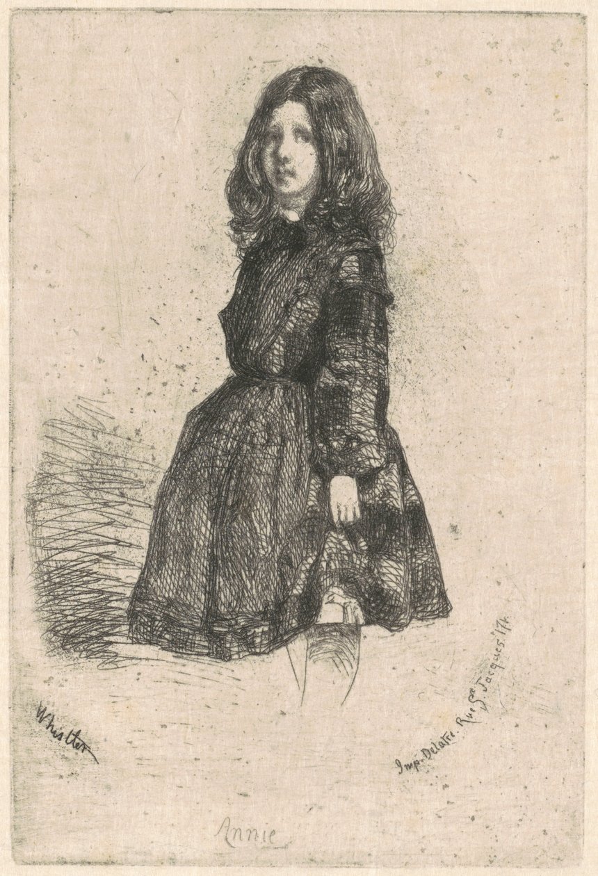 Annie av James Abbott McNeill Whistler