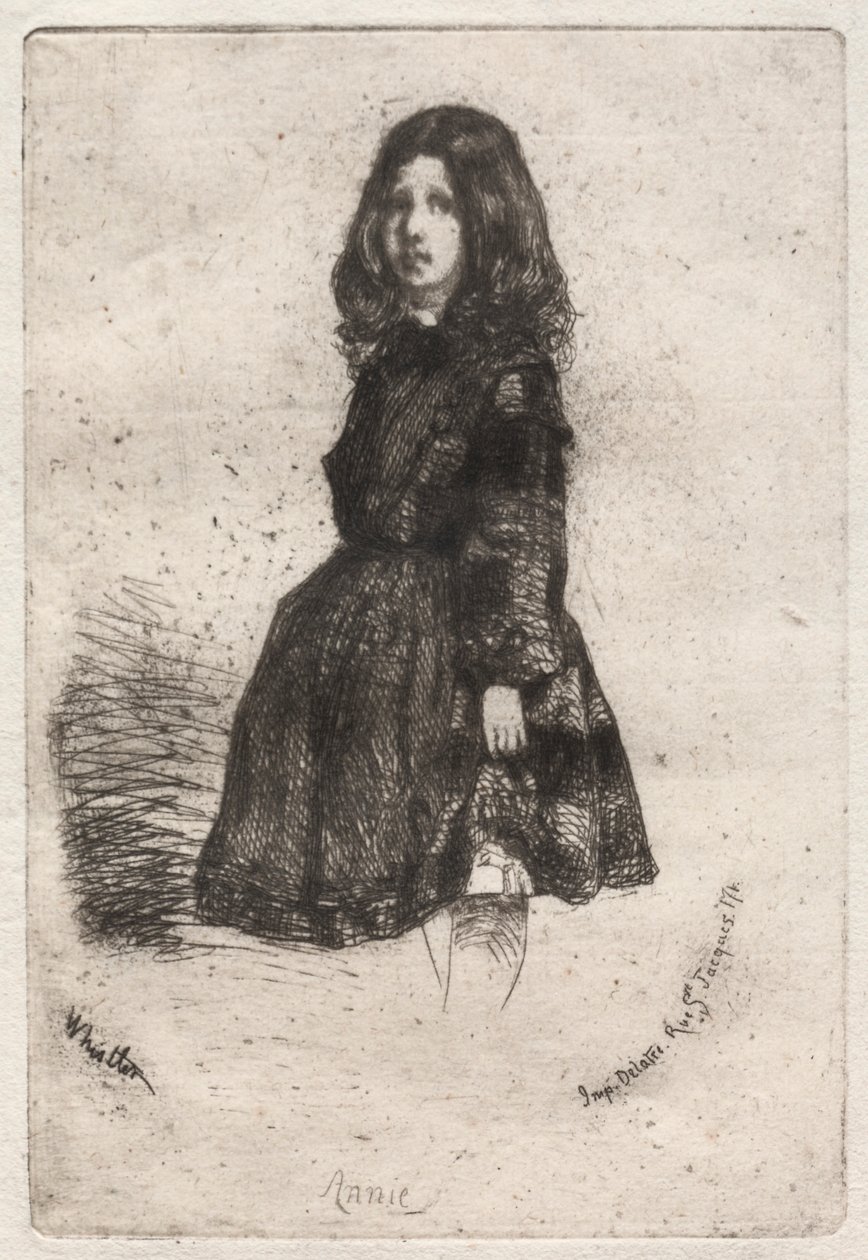 Annie av James Abbott McNeill Whistler