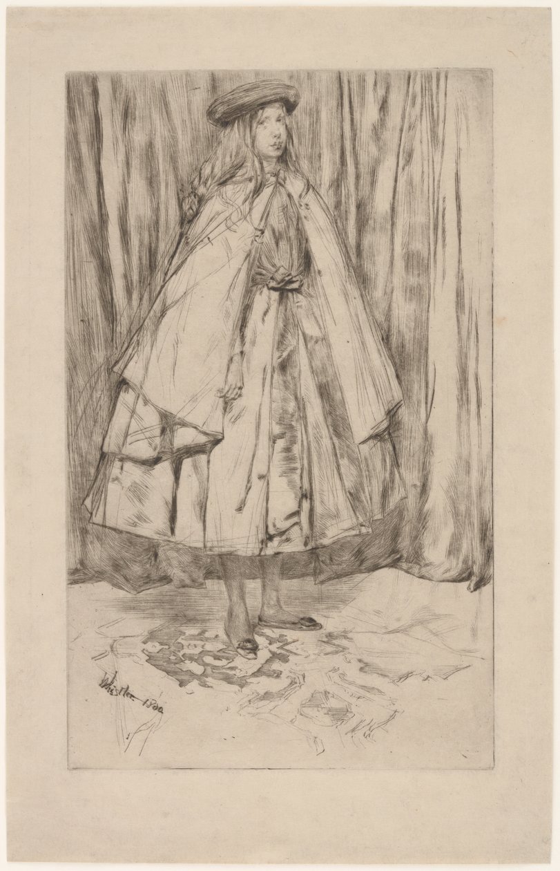 Annie Haden av James Abbott McNeill Whistler