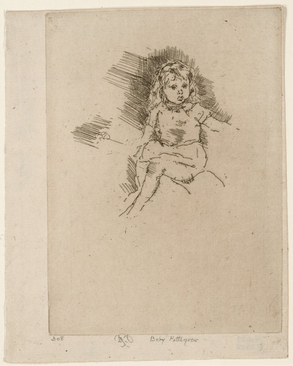 Baby Pettigrew av James Abbott McNeill Whistler