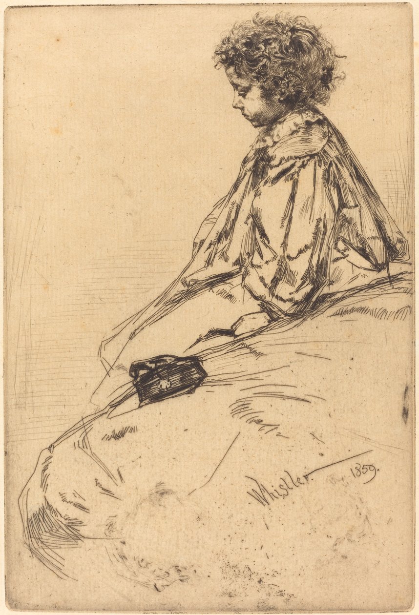 Bibi Lalouette av James Abbott McNeill Whistler