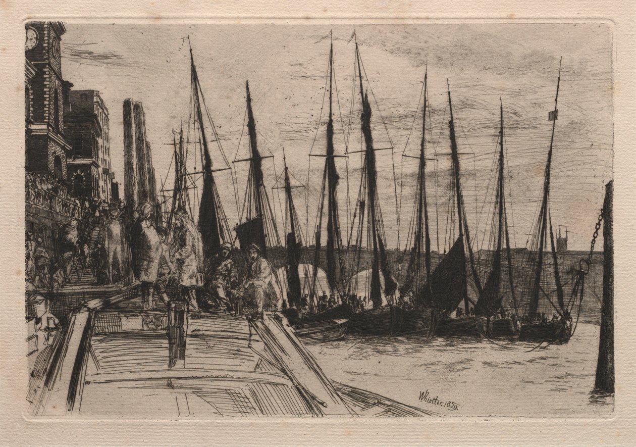 Billingsgate av James McNeill Whistler