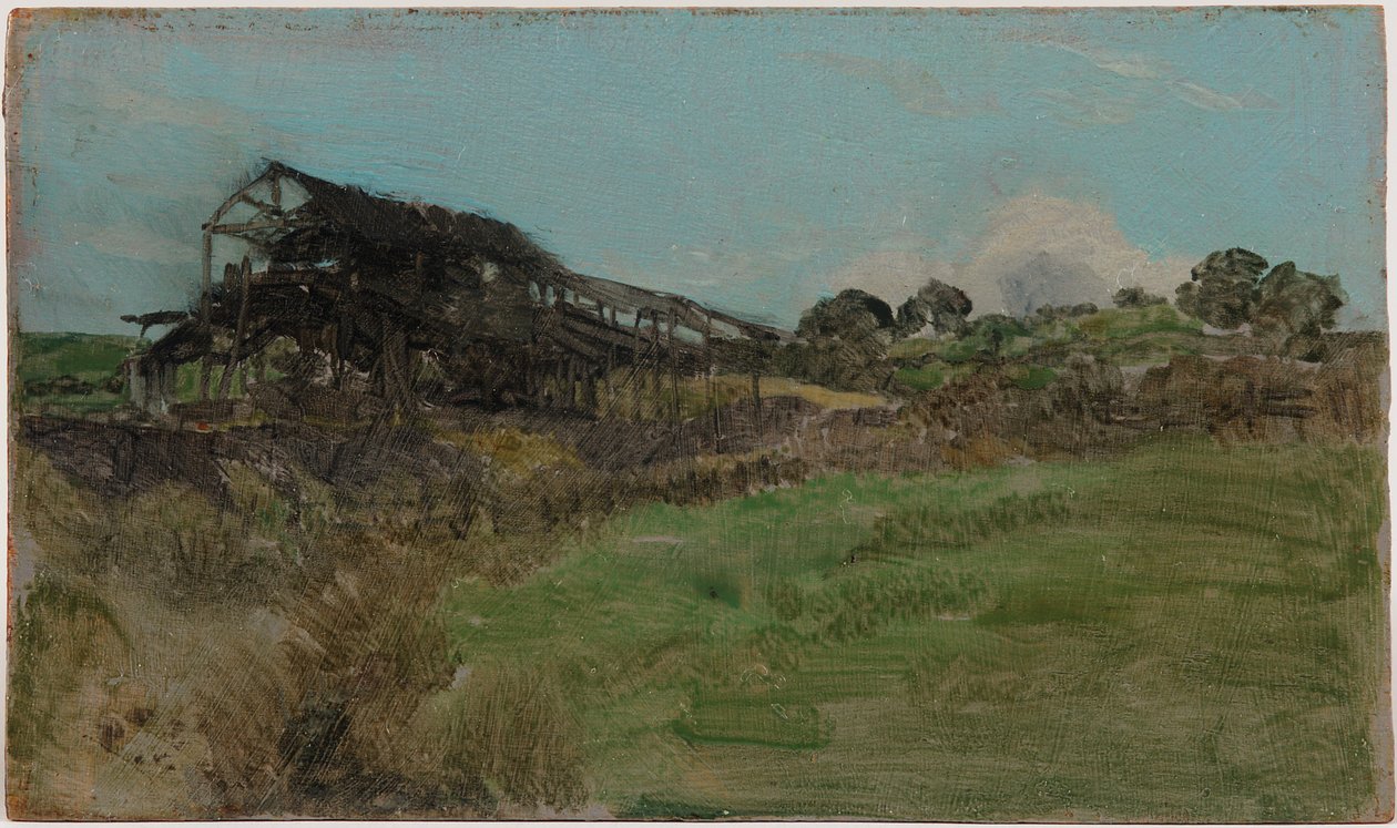 Blue and Emerald: Coal Mine av James Abbott McNeill Whistler