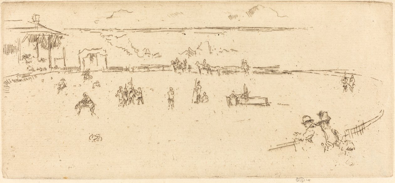Bucking häst av James Abbott McNeill Whistler