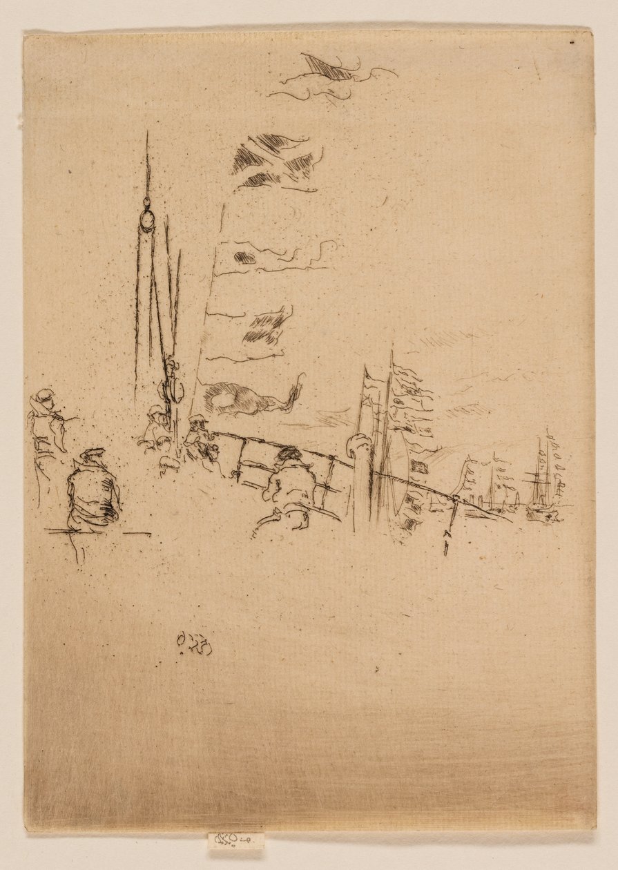 Flaggväv av James Abbott McNeill Whistler
