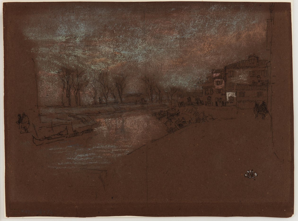 Campo Sta. Märta—Vinterafton av James Abbott McNeill Whistler