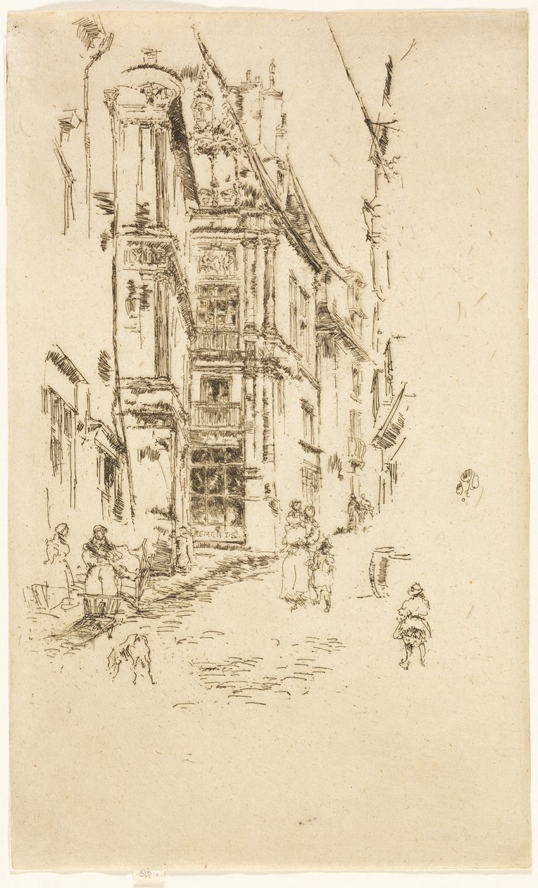 Kansliet, Loches av James McNeill Whistler