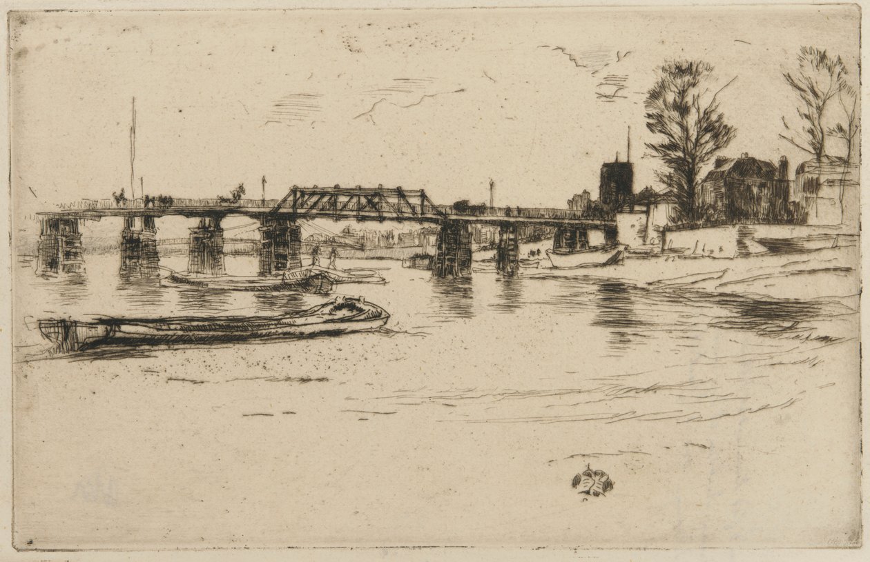 Chelsea av James Abbott McNeill Whistler