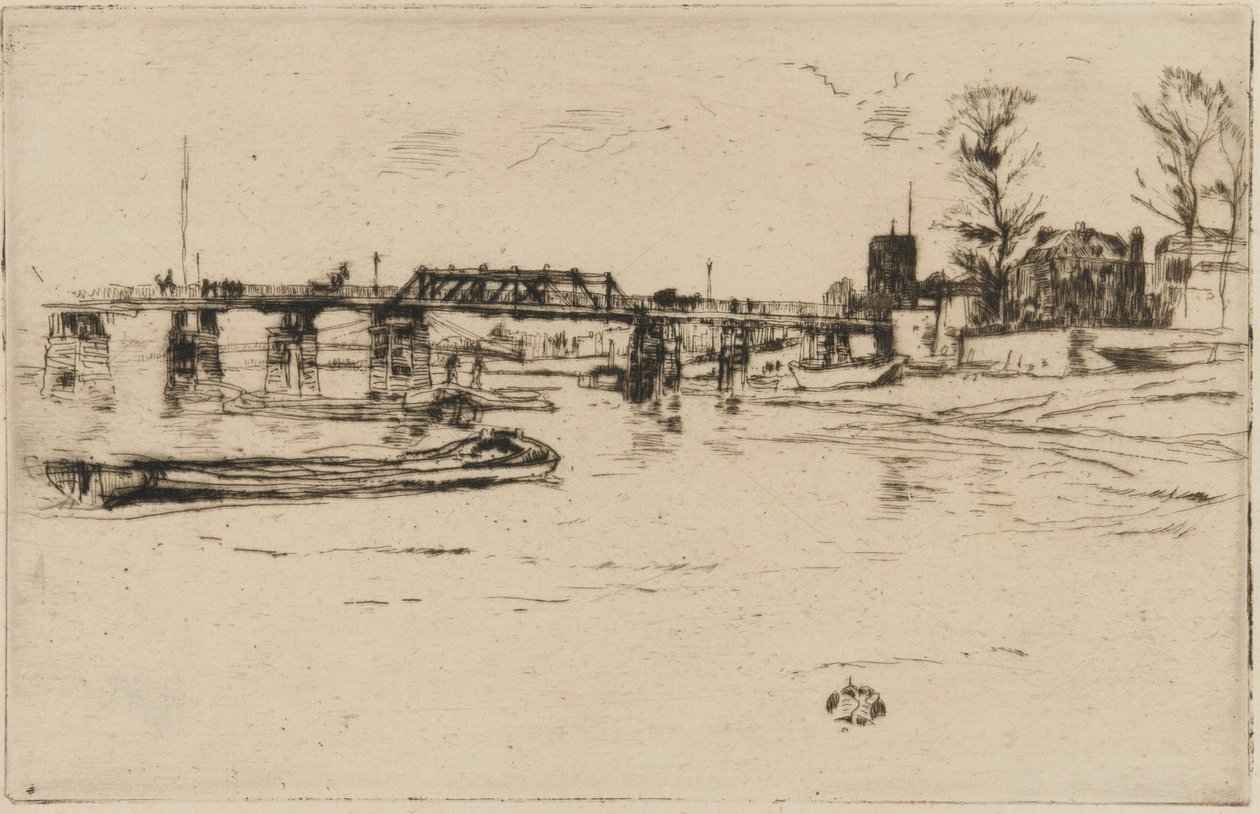 Chelsea av James Abbott McNeill Whistler
