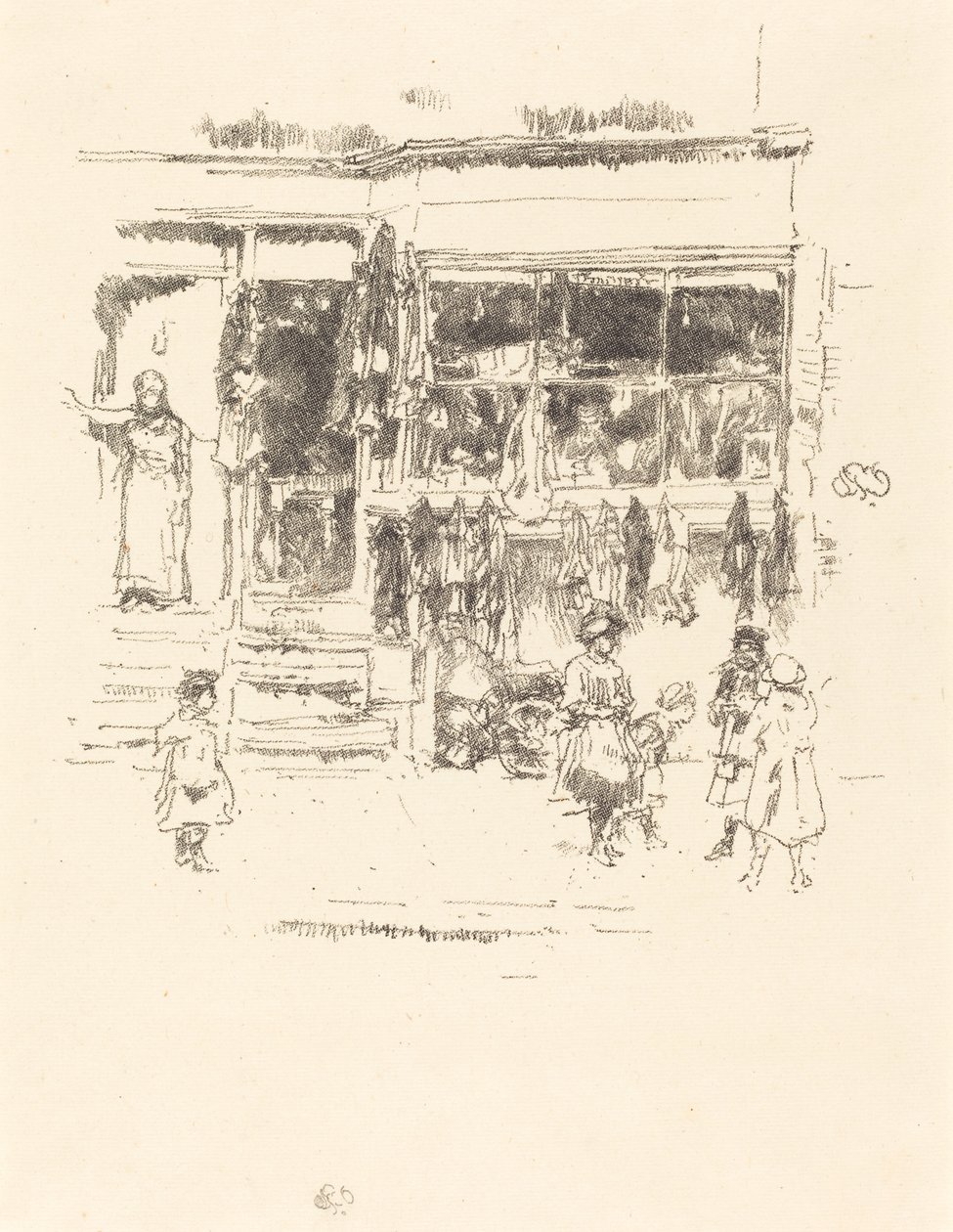 Chelsea Rags av James Abbott McNeill Whistler