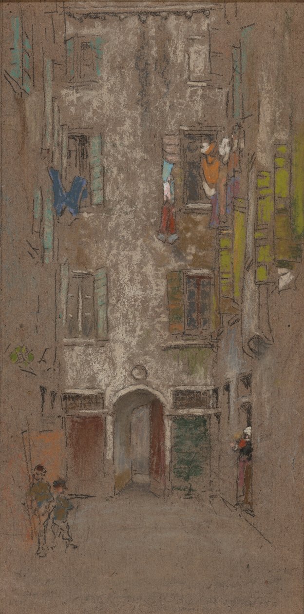 Paradiso Court av James McNeill Whistler