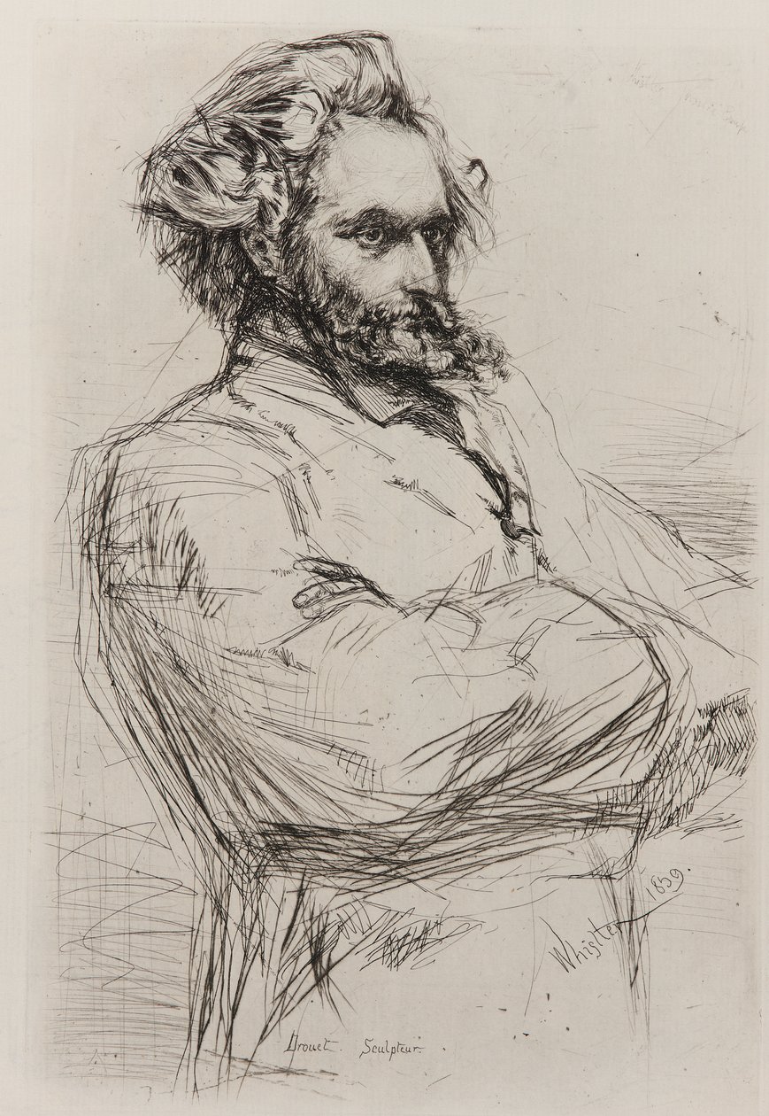 Drouet av James Abbott McNeill Whistler