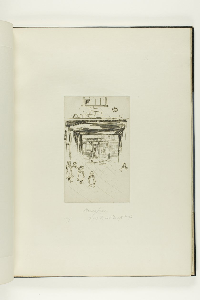 Drury Lane av James McNeill Whistler