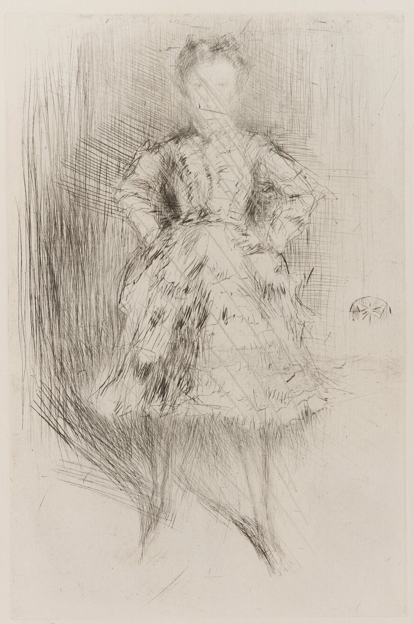 Elinor Leyland av James Abbott McNeill Whistler