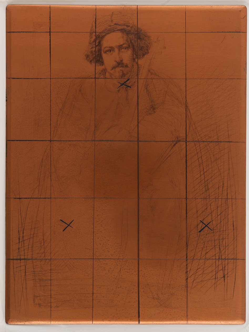 Etsplåt: Becquet av James Abbott McNeill Whistler