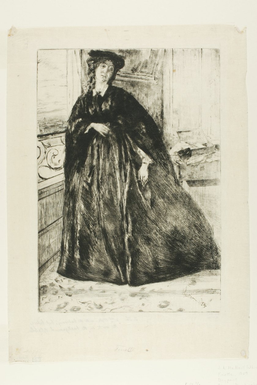 Finette av James Abbott McNeill Whistler