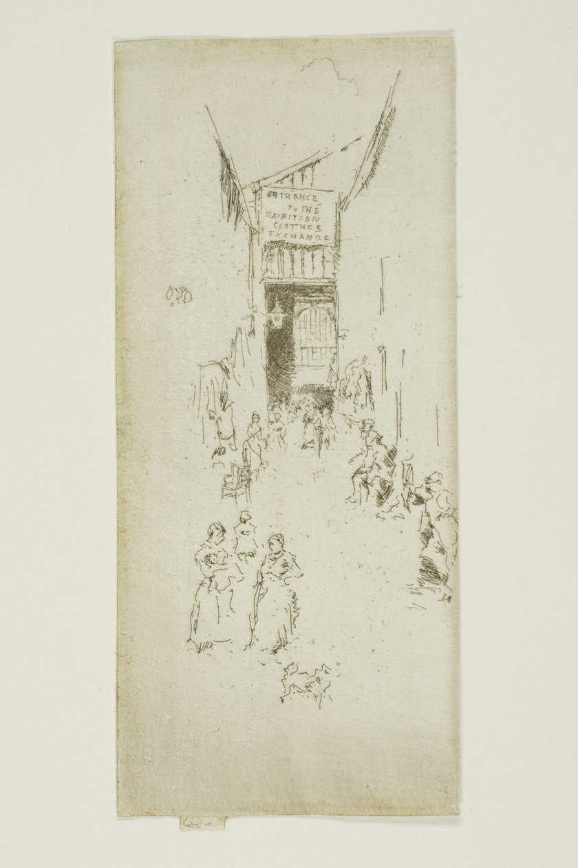 Fleur-de-lys passage av James Abbott McNeill Whistler