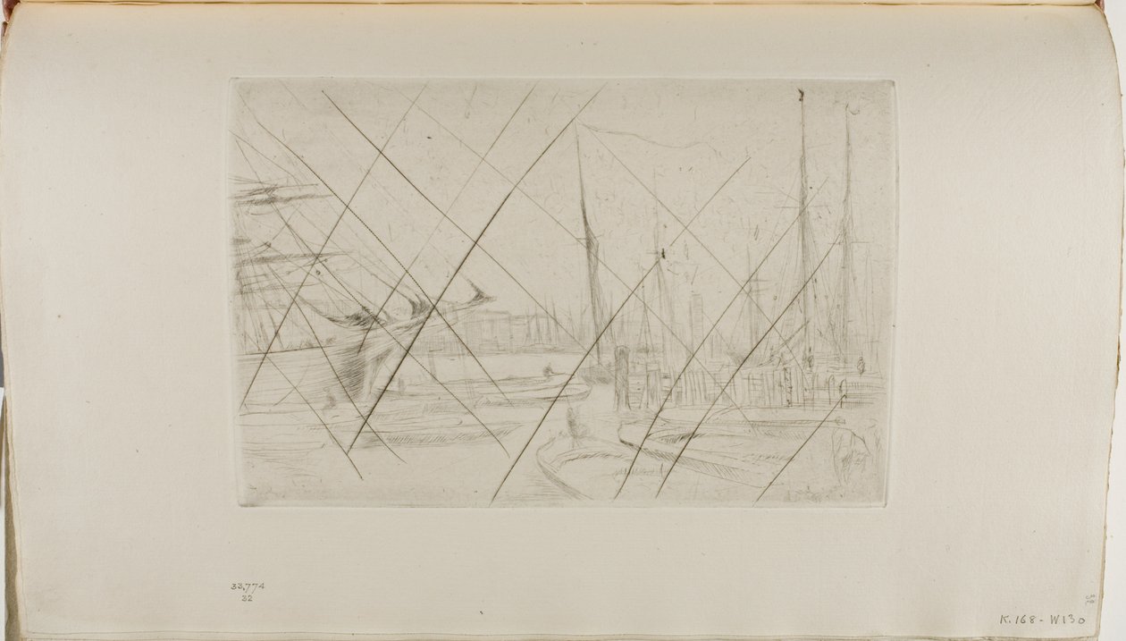 Från Billingsgate av James Abbott McNeill Whistler