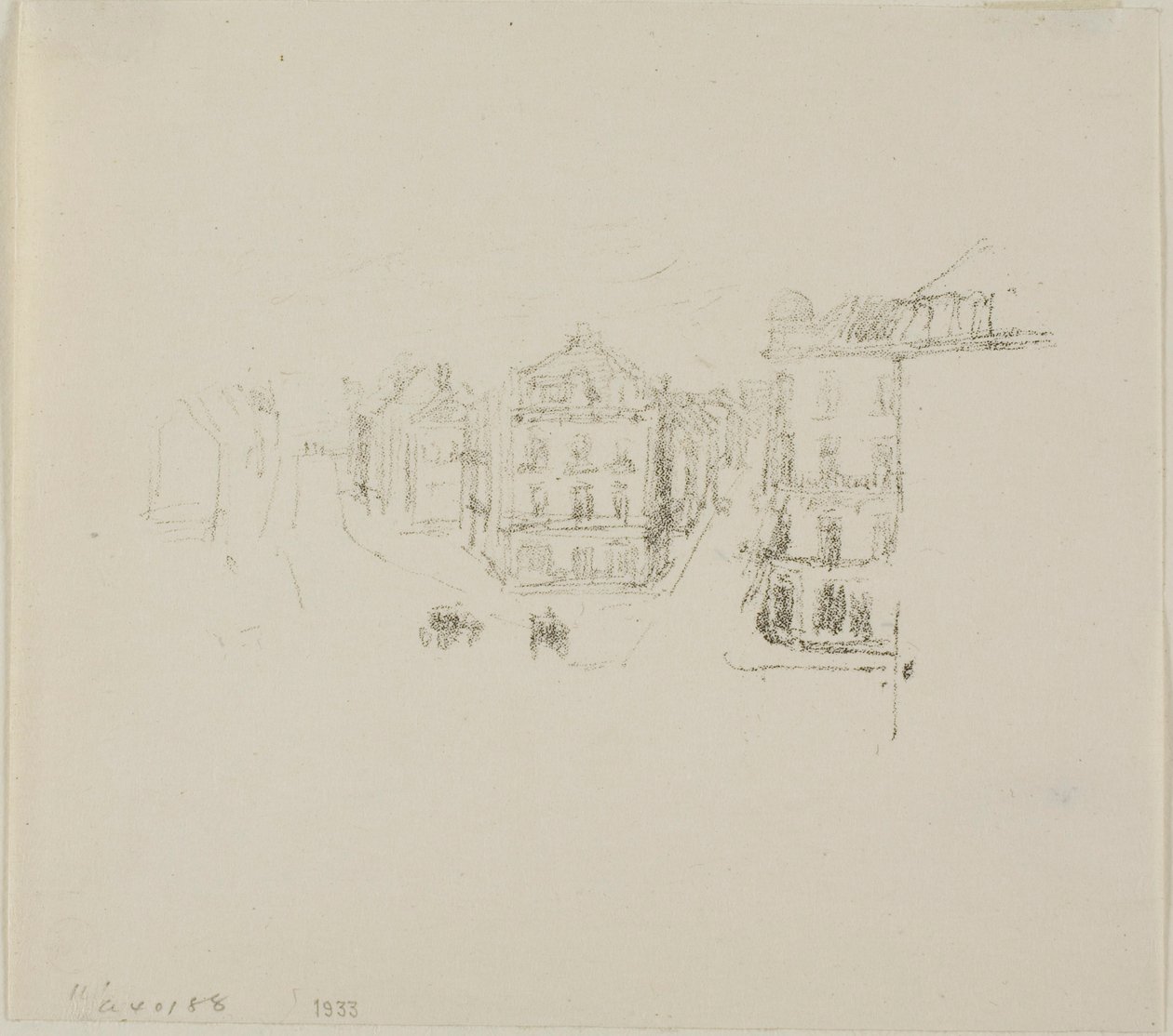 Grand Rue, Dieppe av James McNeill Whistler