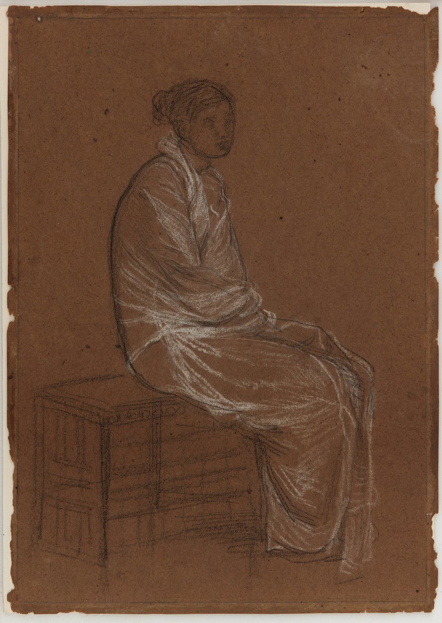 Grekisk flicka av James Abbott McNeill Whistler