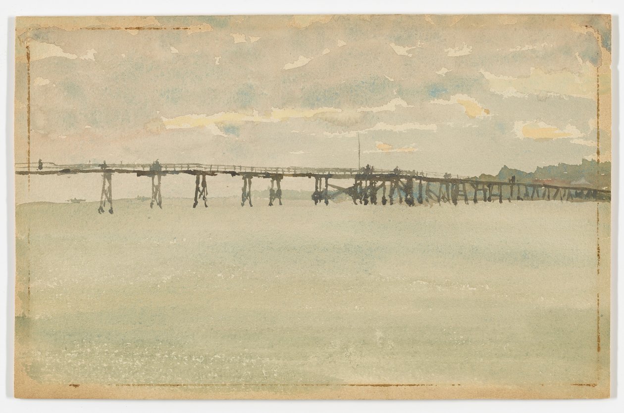 Grey and Silver–Pier, Southend av James Abbott McNeill Whistler