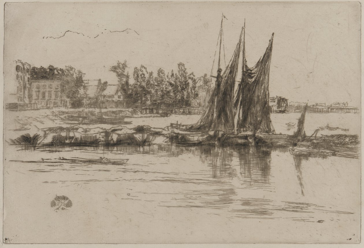 Hurlingham av James Abbott McNeill Whistler