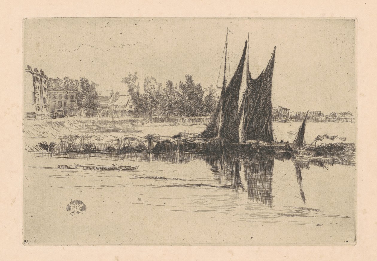 Hurlingham av James Abbott McNeill Whistler
