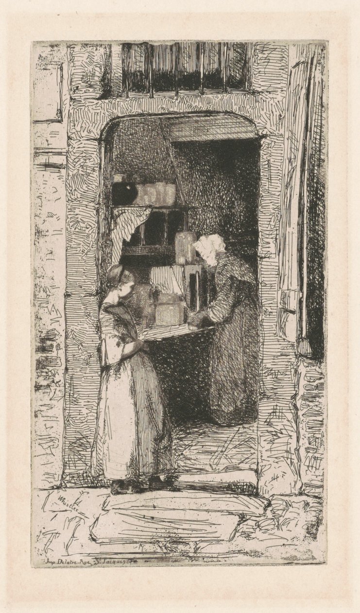 Senapssäljaren av James Abbott McNeill Whistler