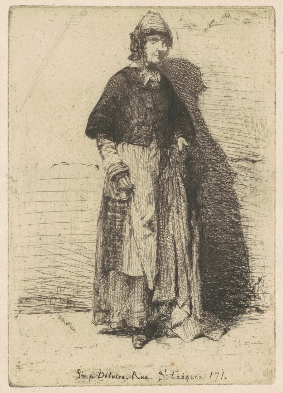 Mamma Gerard av James Abbott McNeill Whistler