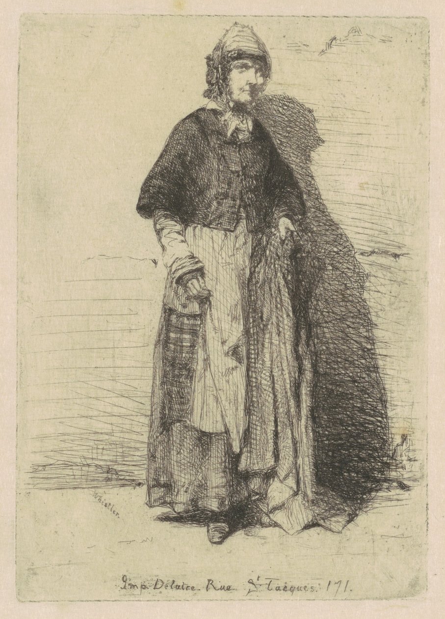 Mamma Gerard av James Abbott McNeill Whistler