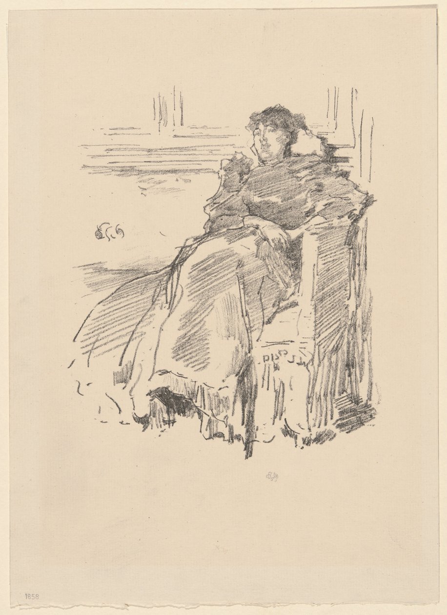 Den röda klänningen av James McNeill Whistler