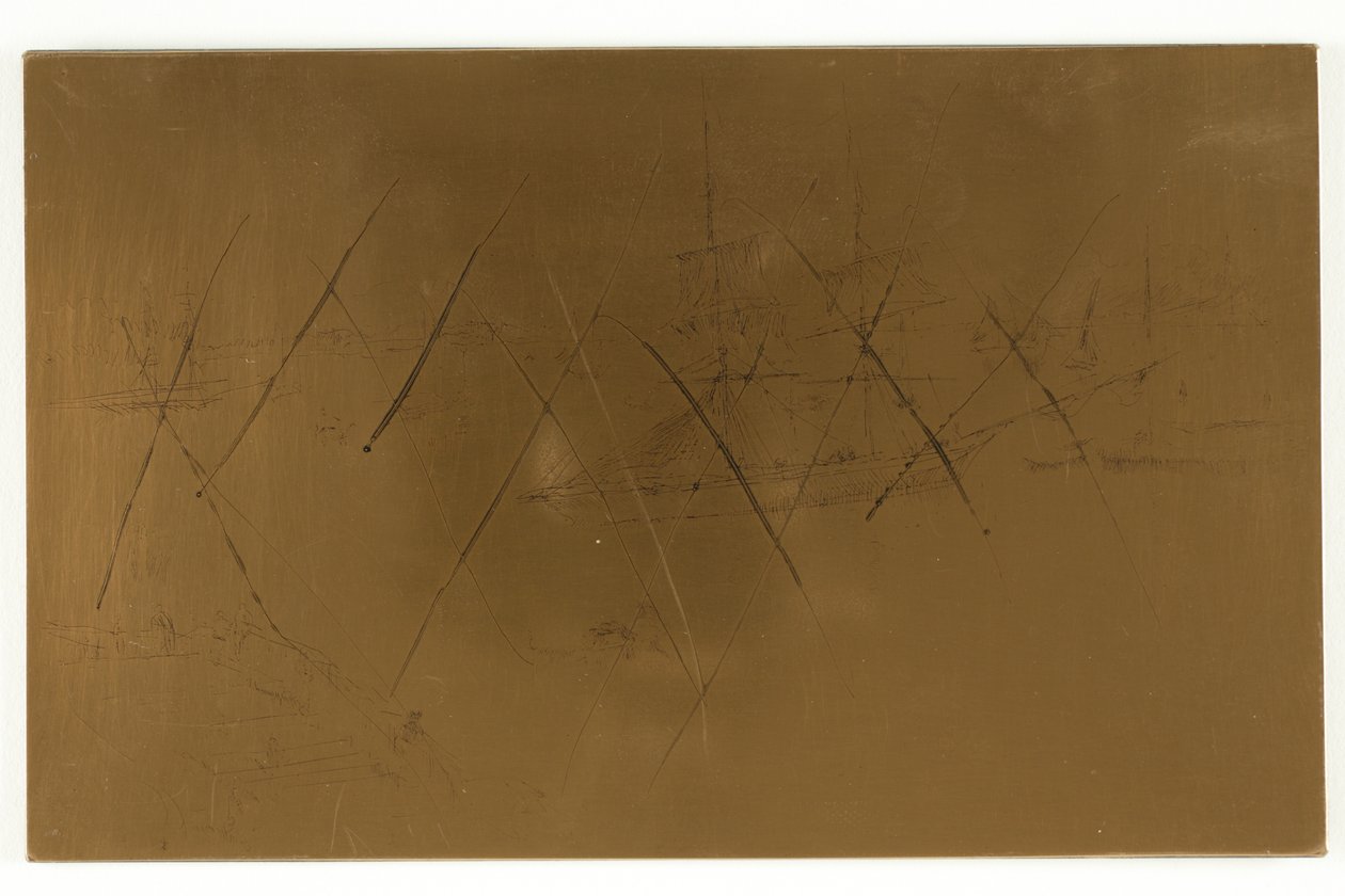 Lagunen - middagstid av James McNeill Whistler