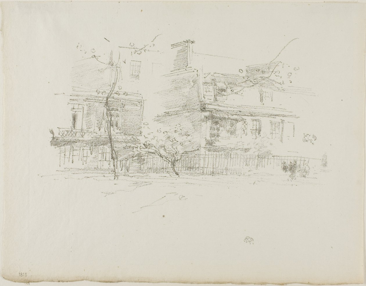 Lindsey Row, Chelsea av James Abbott McNeill Whistler