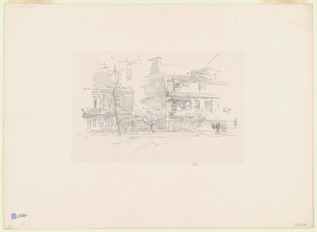 Lindsey Row, Chelsea av James McNeill Whistler