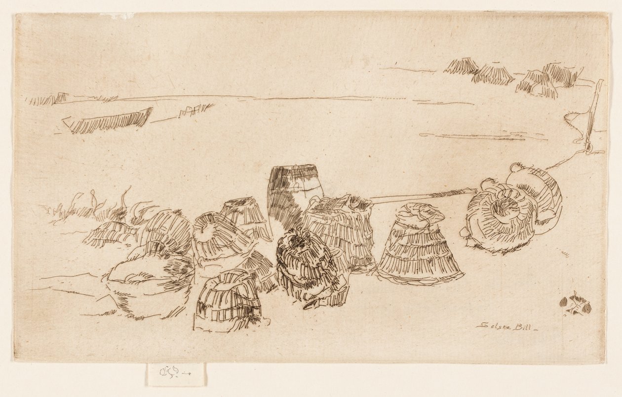 Hummerkrukor - Selsea Bill av James Abbott McNeill Whistler