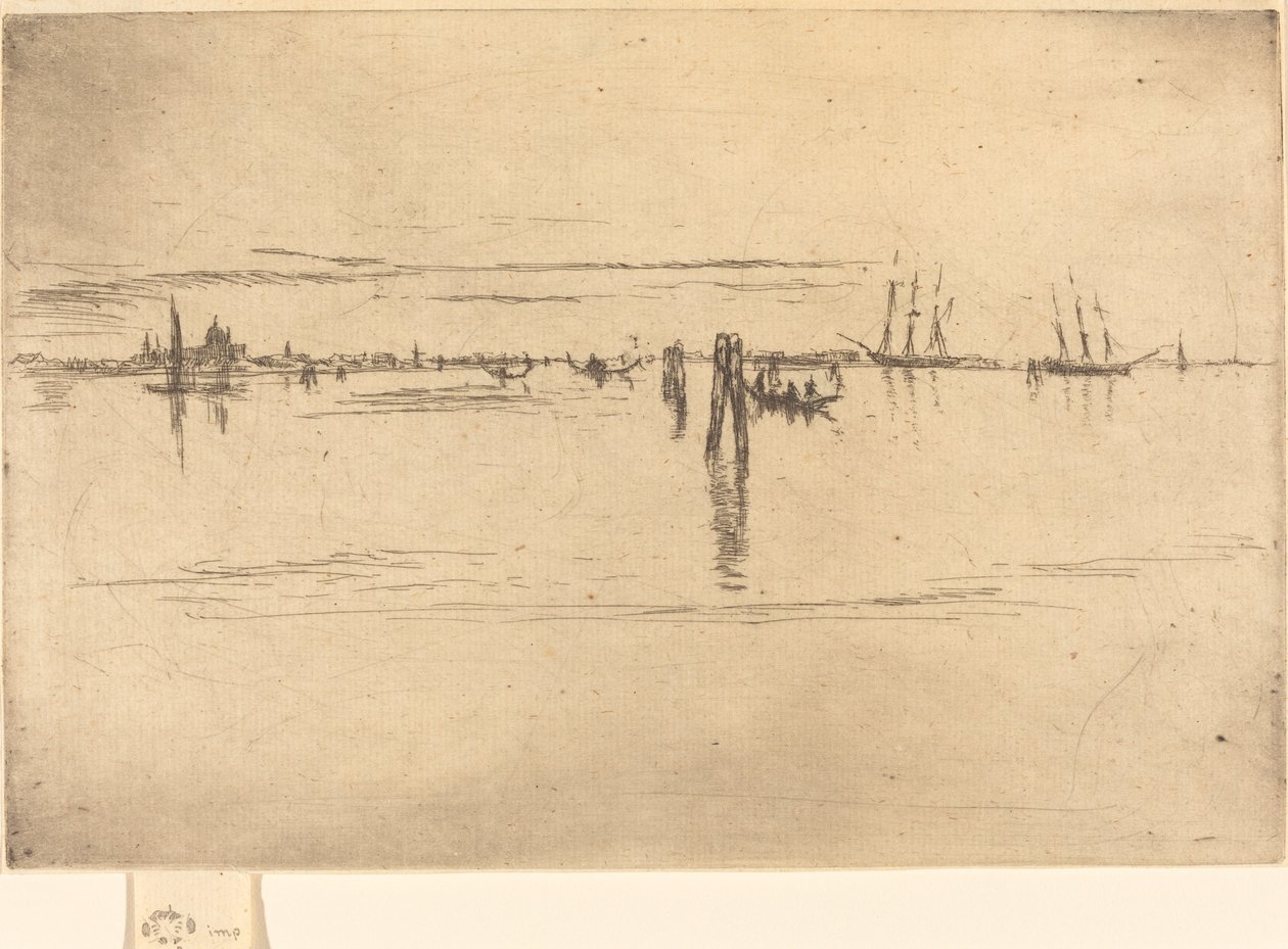 Lång lagun av James Abbott McNeill Whistler