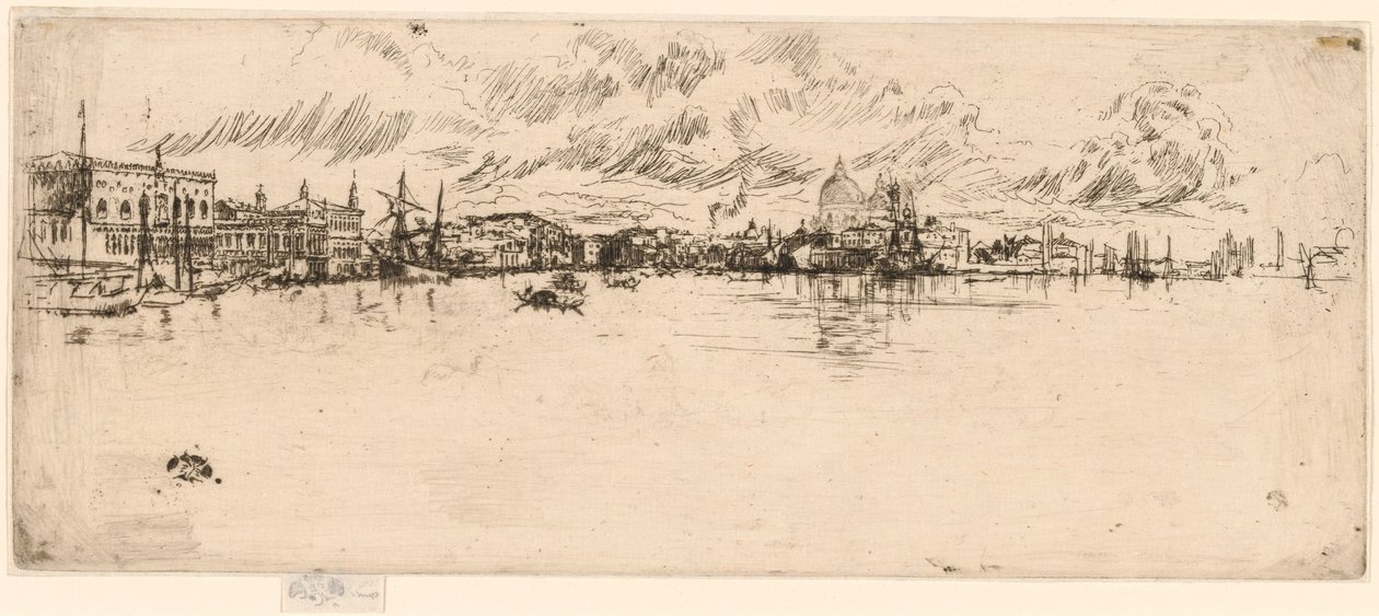 Långa Venedig av James Abbott McNeill Whistler