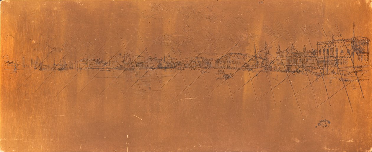Långa Venedig av James Abbott McNeill Whistler