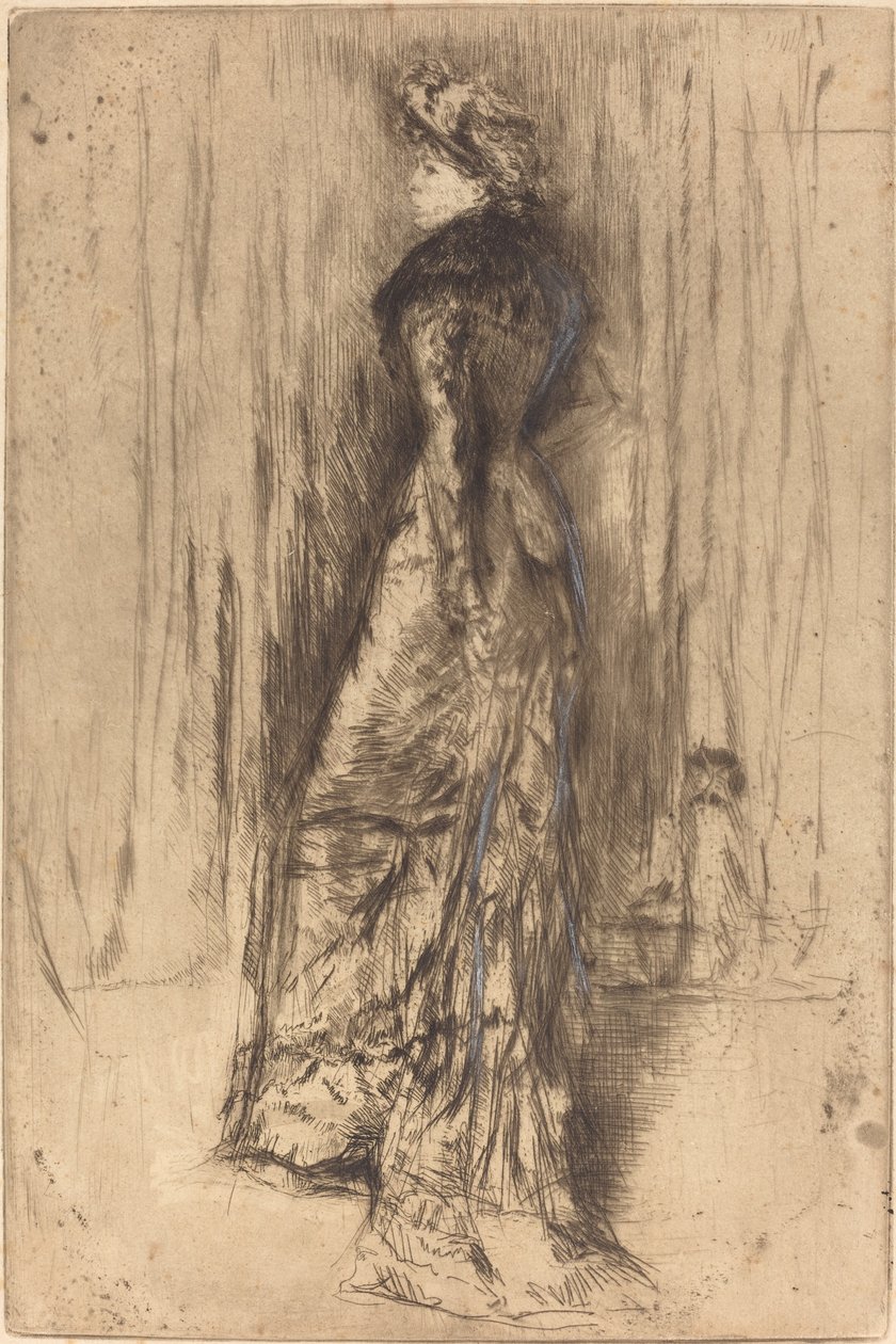 Maud, Stående av James Abbott McNeill Whistler