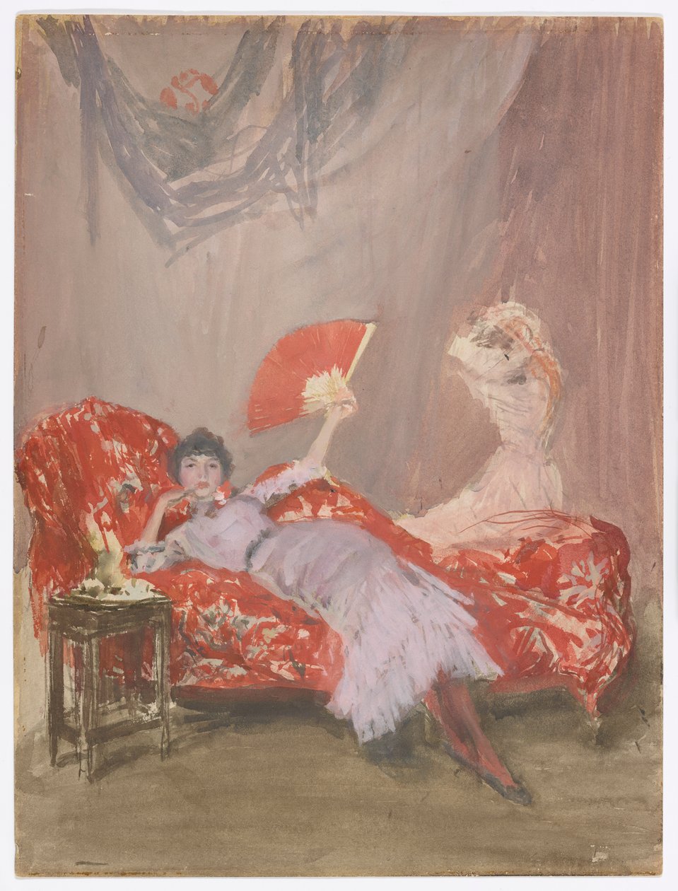 Milly Finch av James Abbott McNeill Whistler