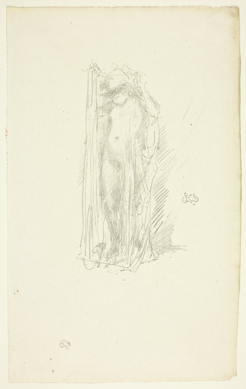 Modell Drapering av James Abbott McNeill Whistler