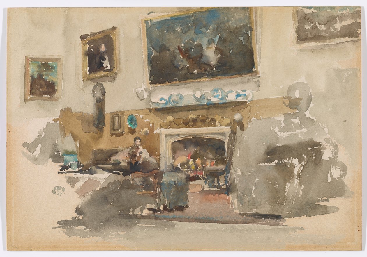 Moreby Hall av James Abbott McNeill Whistler