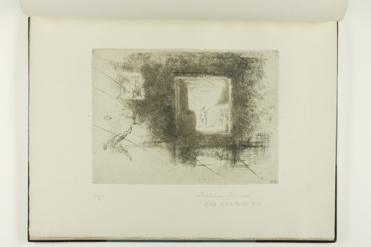 Nocturne: Furnace av James McNeill Whistler