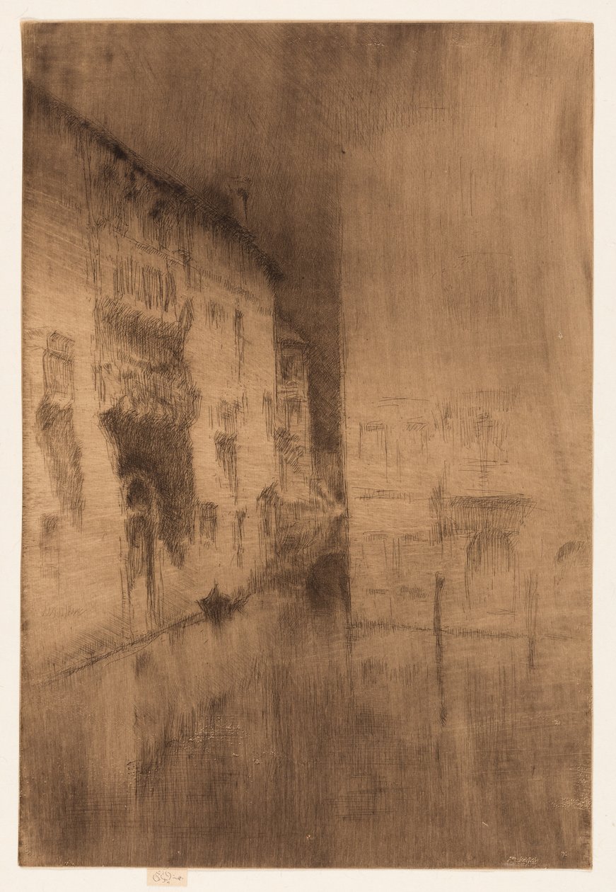 Nocturne: Palats av James Abbott McNeill Whistler