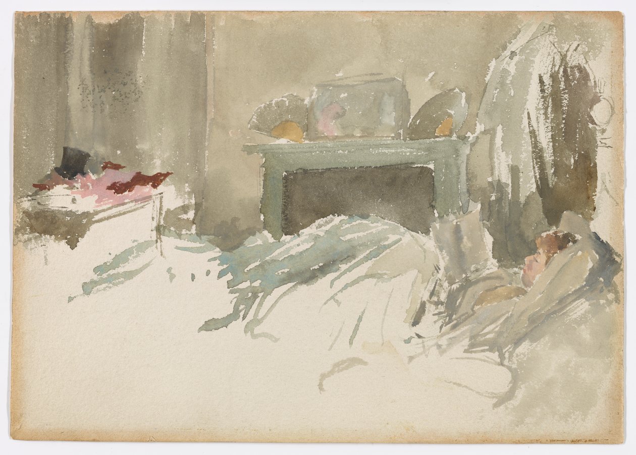 Vilar i sängen av James Abbott McNeill Whistler