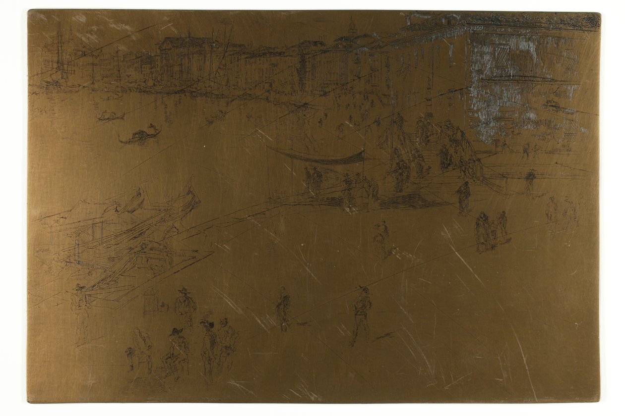 Riva, nr 2 av James McNeill Whistler