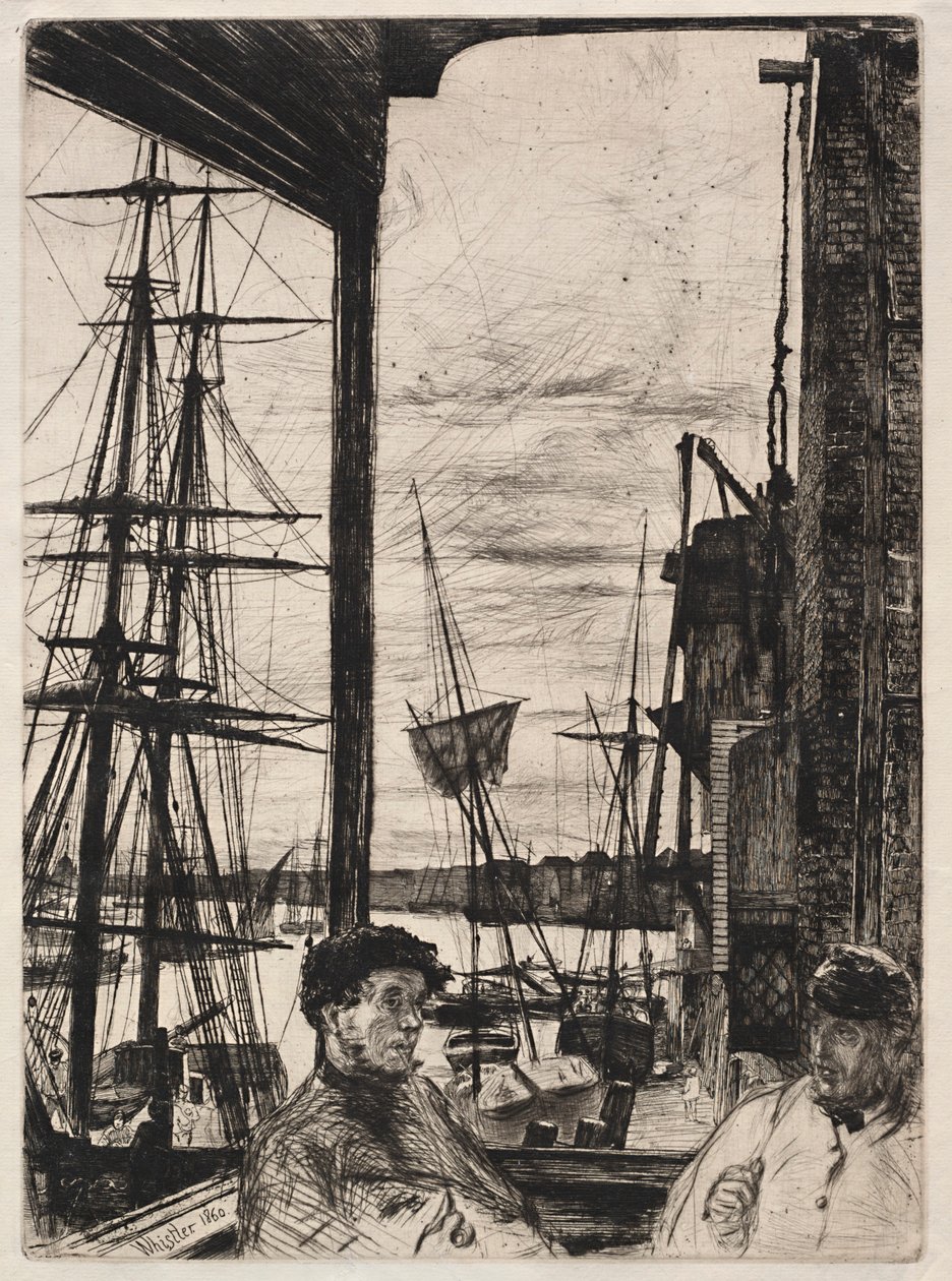Rotherhite av James McNeill Whistler