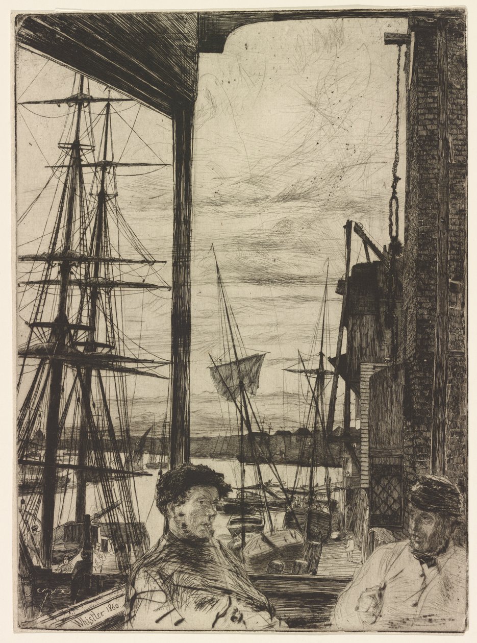 Rotherhithe av James Abbott McNeill Whistler